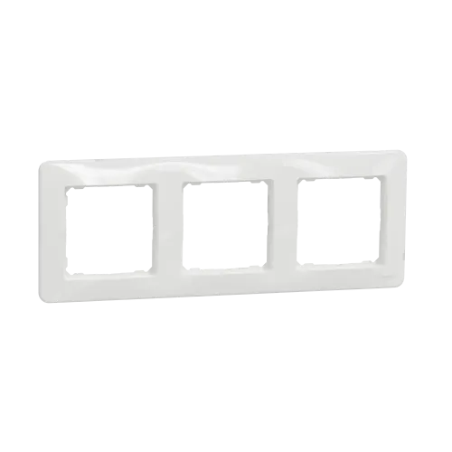 Рамка 3 поста, белый, Sedna Design SDD311803