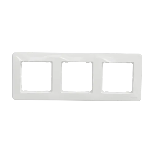 Рамка 3 поста, белый, Sedna Design SDD311803