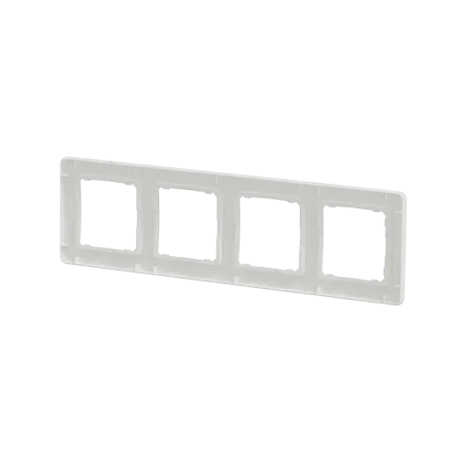 Рамка 4 поста, белый, Sedna Design SDD311804