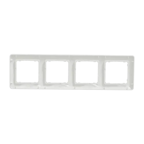 Рамка 4 поста, белый, Sedna Design SDD311804