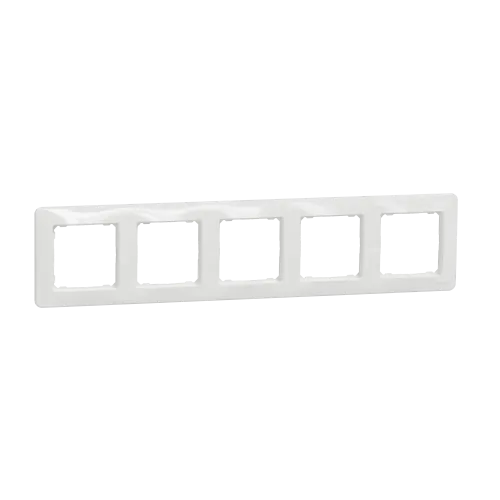 Рамка 5 постов, белый, Sedna Design SDD311805