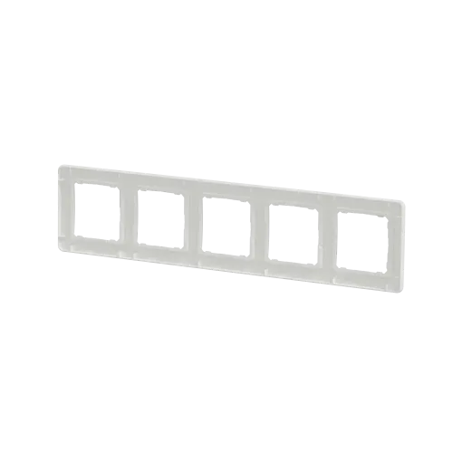 Рамка 5 постов, белый, Sedna Design SDD311805