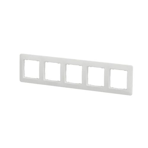 Рамка 5 постов, белый, Sedna Design SDD311805