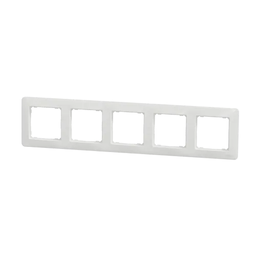 Рамка 5 постов, белый, Sedna Design SDD311805