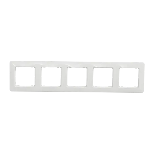 Рамка 5 постов, белый, Sedna Design SDD311805