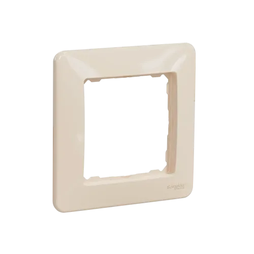Рамка 1 пост, бежевый, Sedna Design SDD312801