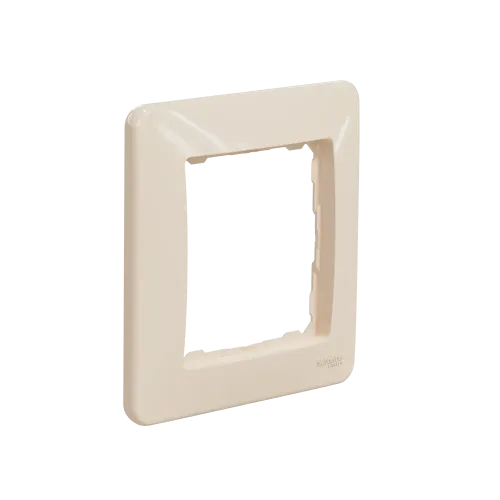 Рамка 1 пост, бежевый, Sedna Design SDD312801