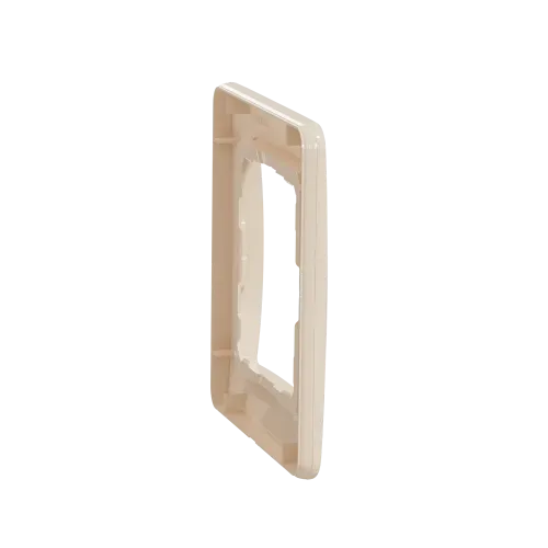 Рамка 1 пост, бежевый, Sedna Design SDD312801
