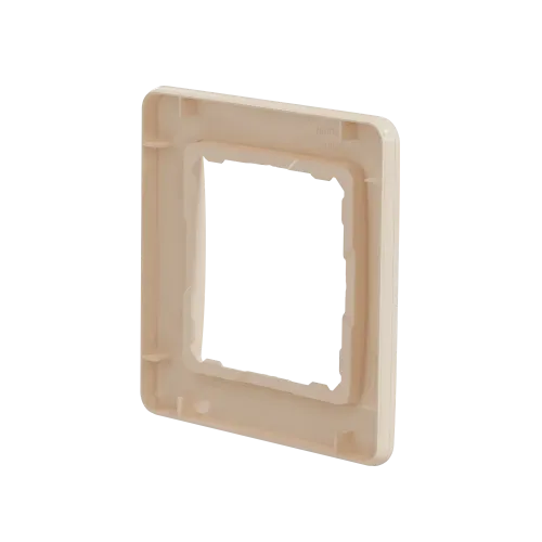 Рамка 1 пост, бежевый, Sedna Design SDD312801