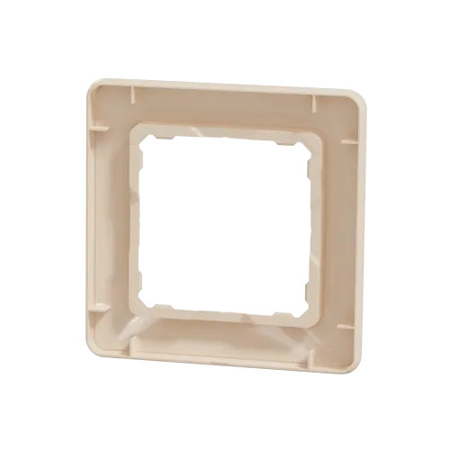 Рамка 1 пост, бежевый, Sedna Design SDD312801