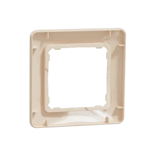 Рамка 1 пост, бежевый, Sedna Design SDD312801