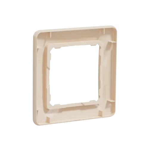 Рамка 1 пост, бежевый, Sedna Design SDD312801
