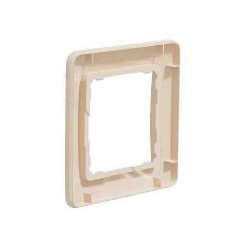 Рамка 1 пост, бежевый, Sedna Design SDD312801