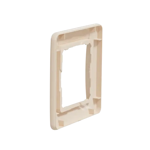 Рамка 1 пост, бежевый, Sedna Design SDD312801