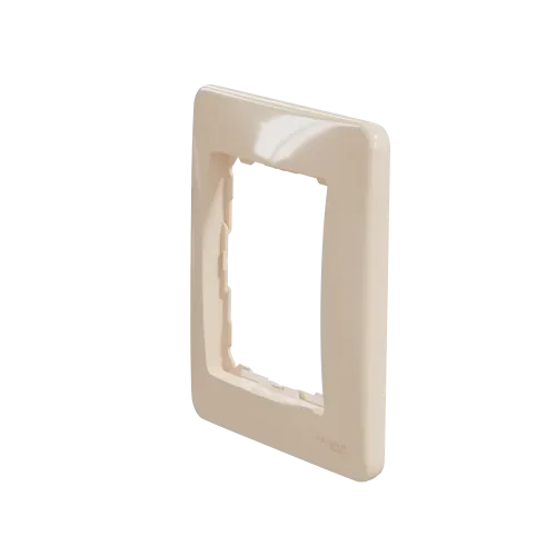 Рамка 1 пост, бежевый, Sedna Design SDD312801