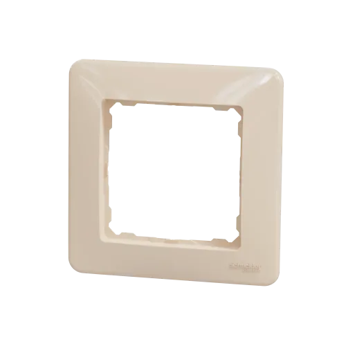 Рамка 1 пост, бежевый, Sedna Design SDD312801