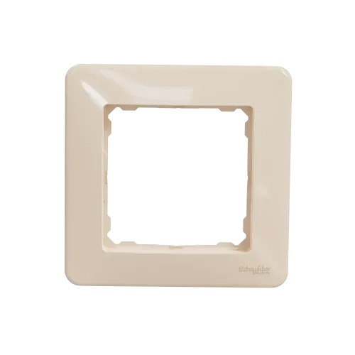 Рамка 1 пост, бежевый, Sedna Design SDD312801