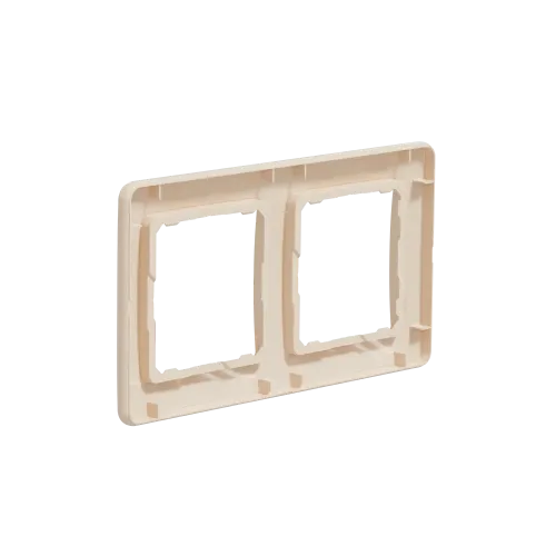 Рамка 2 поста, бежевый, Sedna Design SDD312802