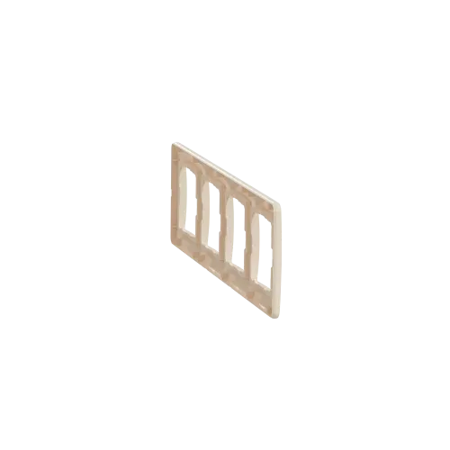 Рамка 4 поста, бежевый, Sedna Design SDD312804