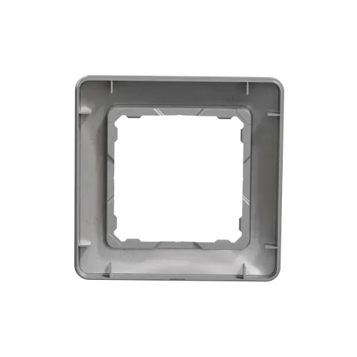 Рамка 1 пост, алюминий, Sedna Design SDD313801