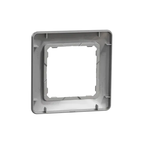 Рамка 1 пост, алюминий, Sedna Design SDD313801