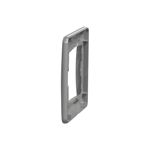 Рамка 1 пост, алюминий, Sedna Design SDD313801