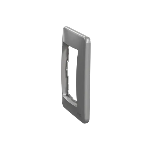 Рамка 1 пост, алюминий, Sedna Design SDD313801