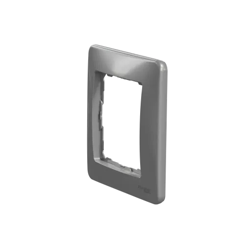 Рамка 1 пост, алюминий, Sedna Design SDD313801