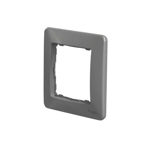 Рамка 1 пост, алюминий, Sedna Design SDD313801