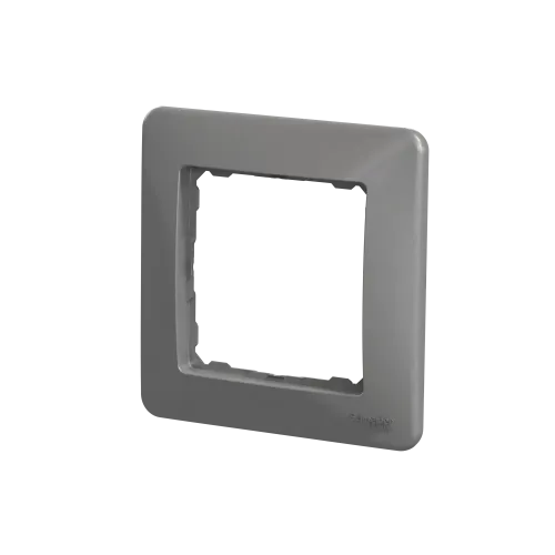 Рамка 1 пост, алюминий, Sedna Design SDD313801