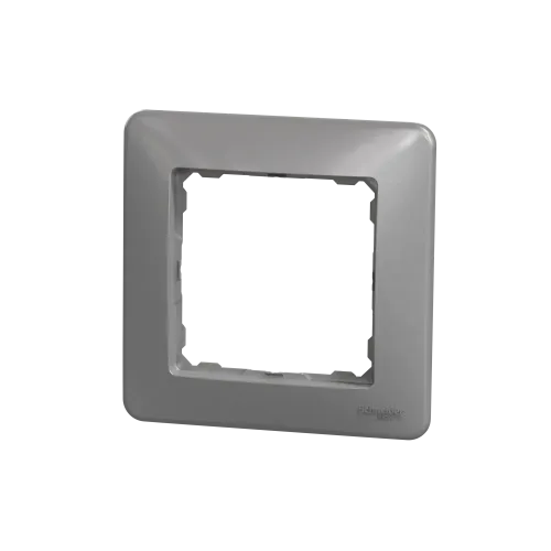Рамка 1 пост, алюминий, Sedna Design SDD313801
