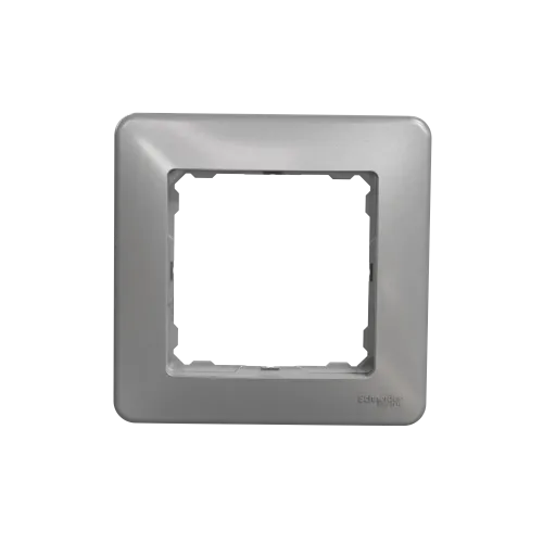 Рамка 1 пост, алюминий, Sedna Design SDD313801