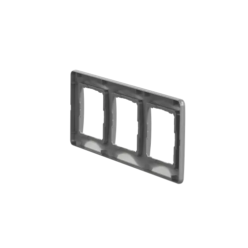 Рамка 3 поста, алюминий, Sedna Design SDD313803