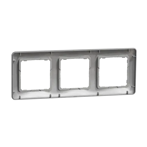 Рамка 3 поста, алюминий, Sedna Design SDD313803