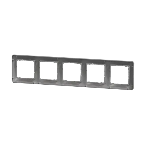 Рамка 5 постов, алюминий, Sedna Design SDD313805