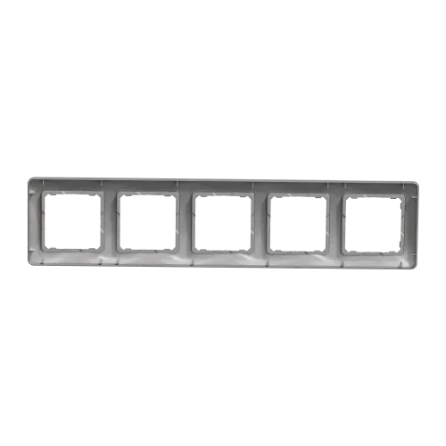 Рамка 5 постов, алюминий, Sedna Design SDD313805