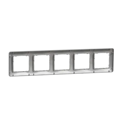 Рамка 5 постов, алюминий, Sedna Design SDD313805