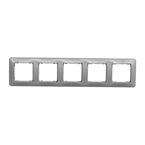 Рамка 5 постов, алюминий, Sedna Design SDD313805