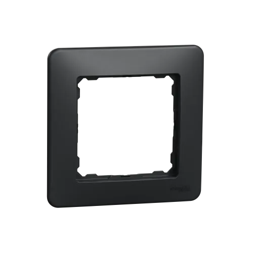 Рамка 1 пост, черный, Sedna Design SDD314801