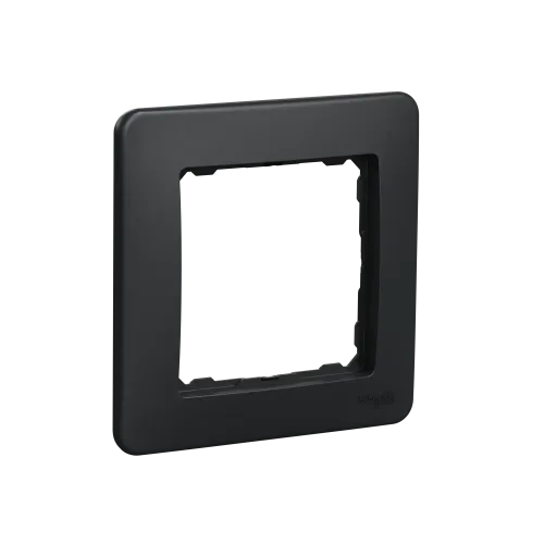 Рамка 1 пост, черный, Sedna Design SDD314801