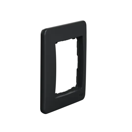 Рамка 1 пост, черный, Sedna Design SDD314801