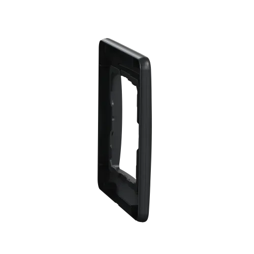 Рамка 1 пост, черный, Sedna Design SDD314801