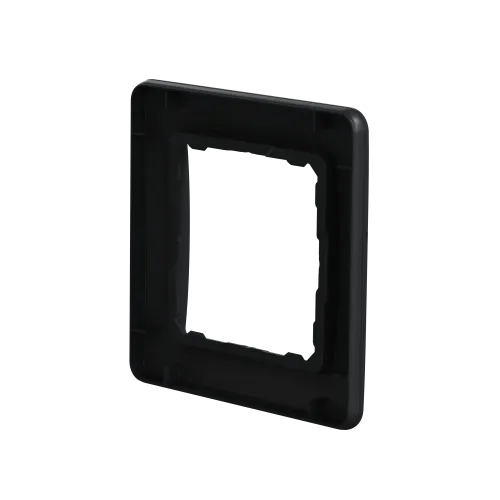 Рамка 1 пост, черный, Sedna Design SDD314801