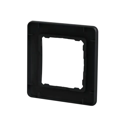 Рамка 1 пост, черный, Sedna Design SDD314801