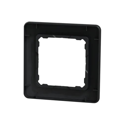 Рамка 1 пост, черный, Sedna Design SDD314801