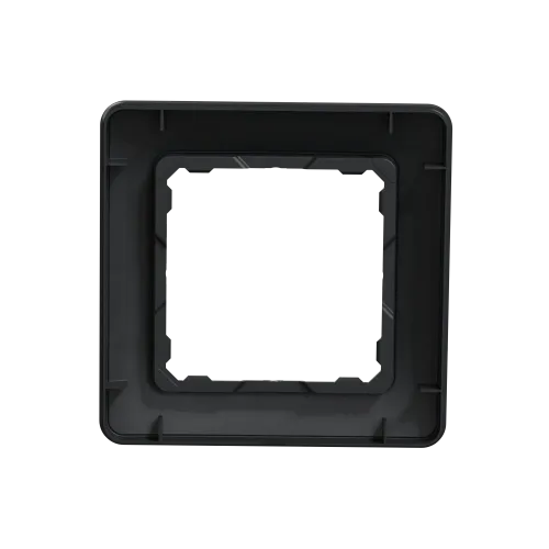Рамка 1 пост, черный, Sedna Design SDD314801