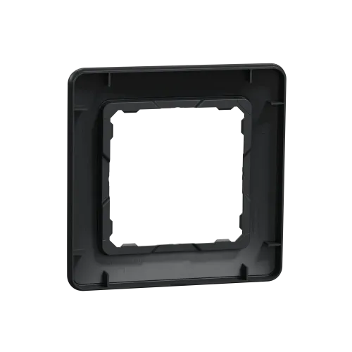 Рамка 1 пост, черный, Sedna Design SDD314801