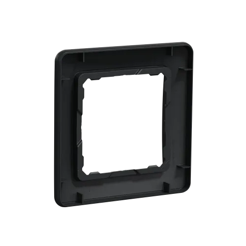 Рамка 1 пост, черный, Sedna Design SDD314801