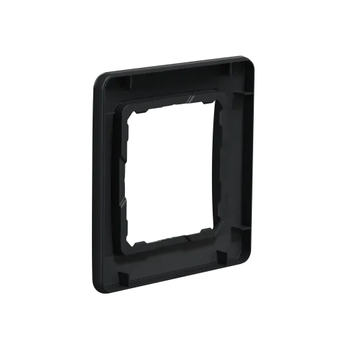 Рамка 1 пост, черный, Sedna Design SDD314801