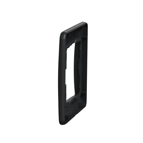 Рамка 1 пост, черный, Sedna Design SDD314801
